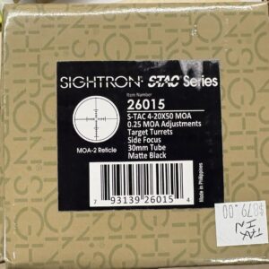 Sightron 4-20 S-Tac